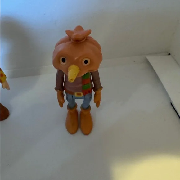 Bob the builder and scarecrow vintage articulated Character Set - Picture 2 of 5